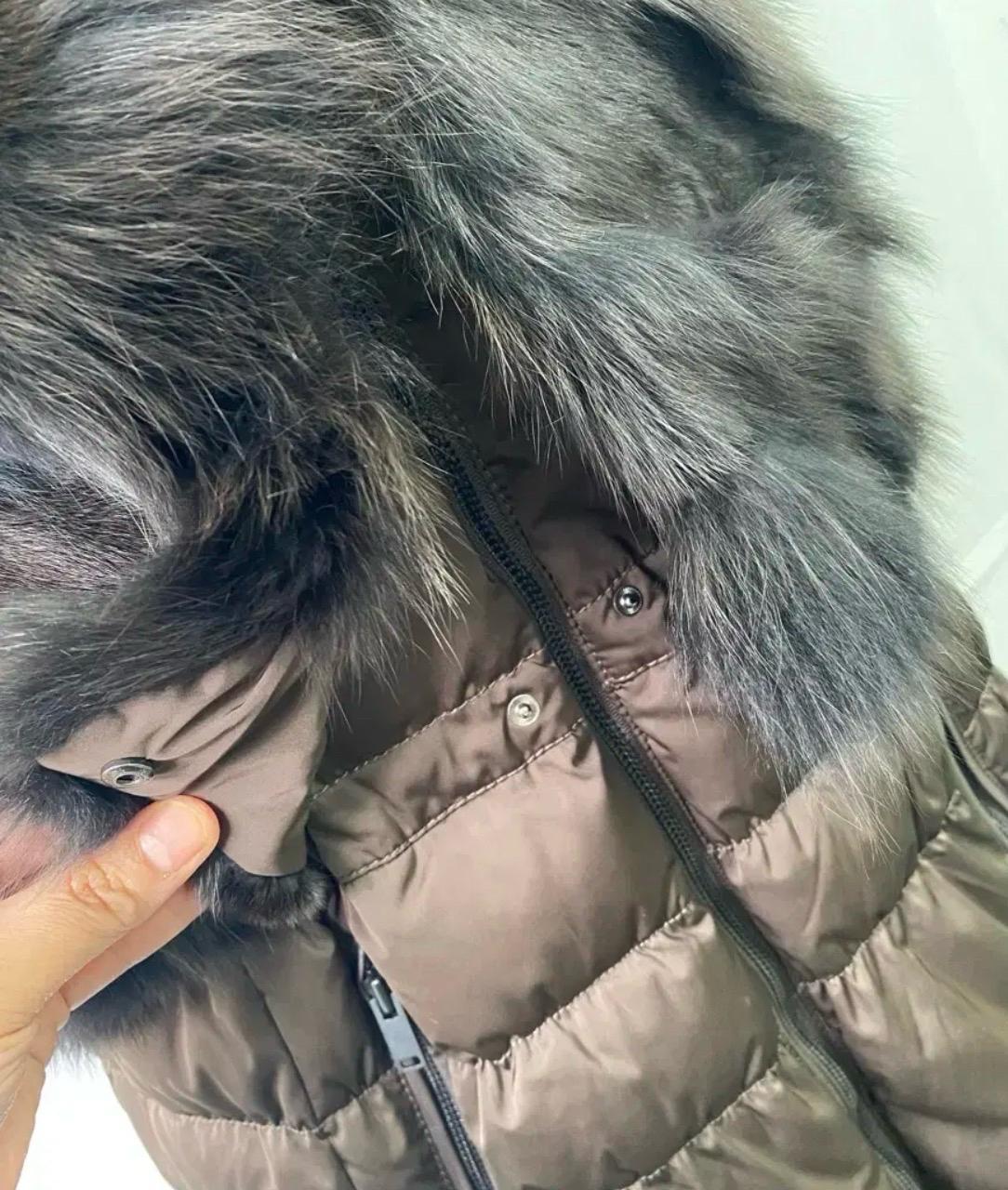 지컷 천연 폭스 덕다운패딩조끼 6