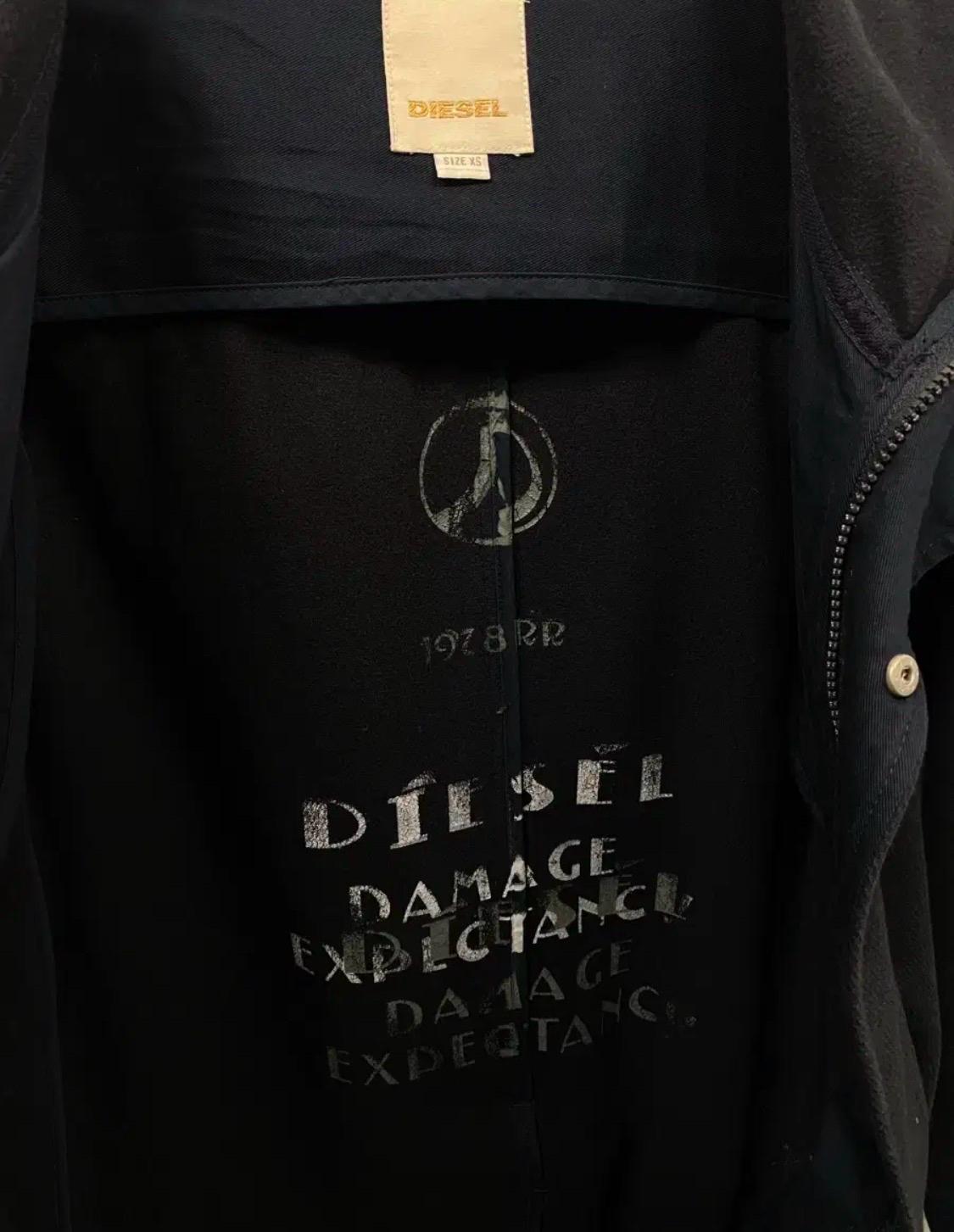 디젤 DIESEL 벨티트 코트 XS 4