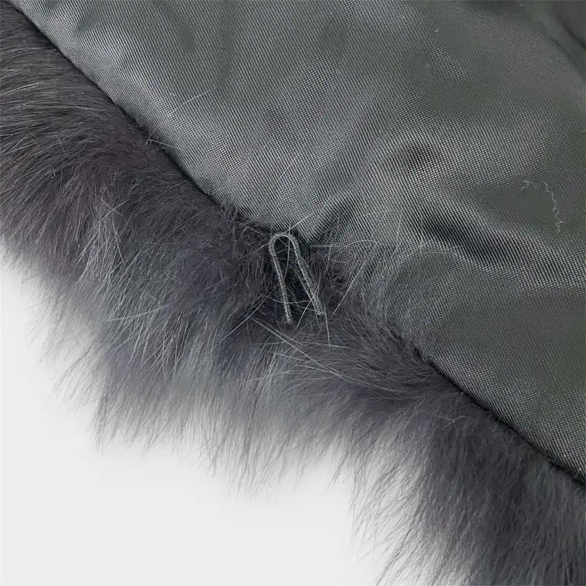 천연모피 여우털 케이프 넥워머(M69) 6