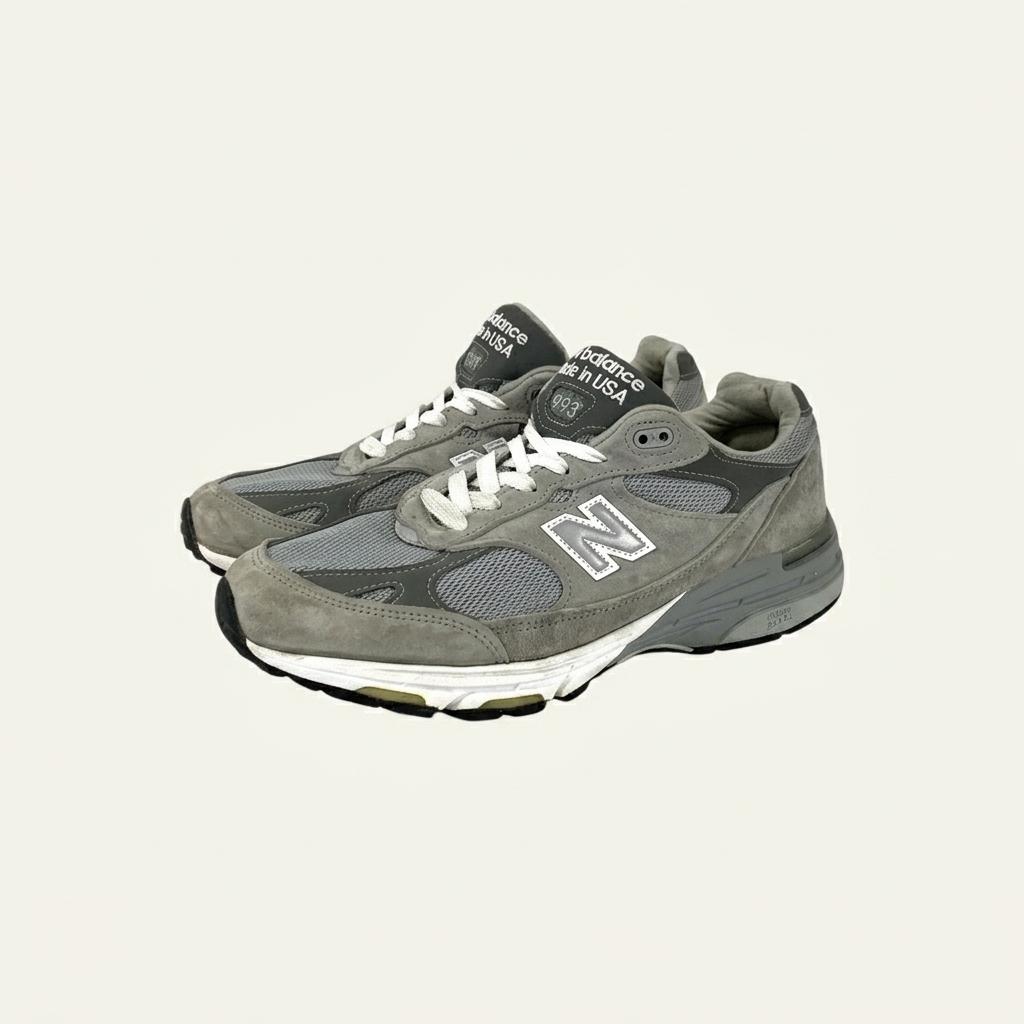 [275]뉴발란스 993 메이드 인 USA 그레이 스니커즈(No.450) 1