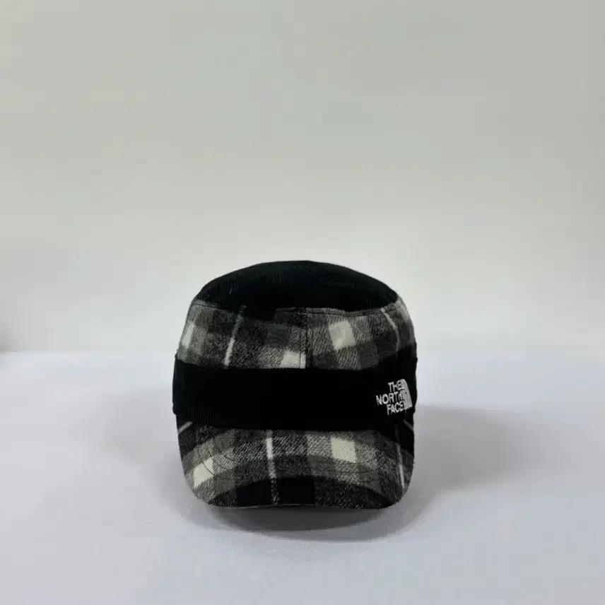 노스페이스 체크 모직 볼캡 2