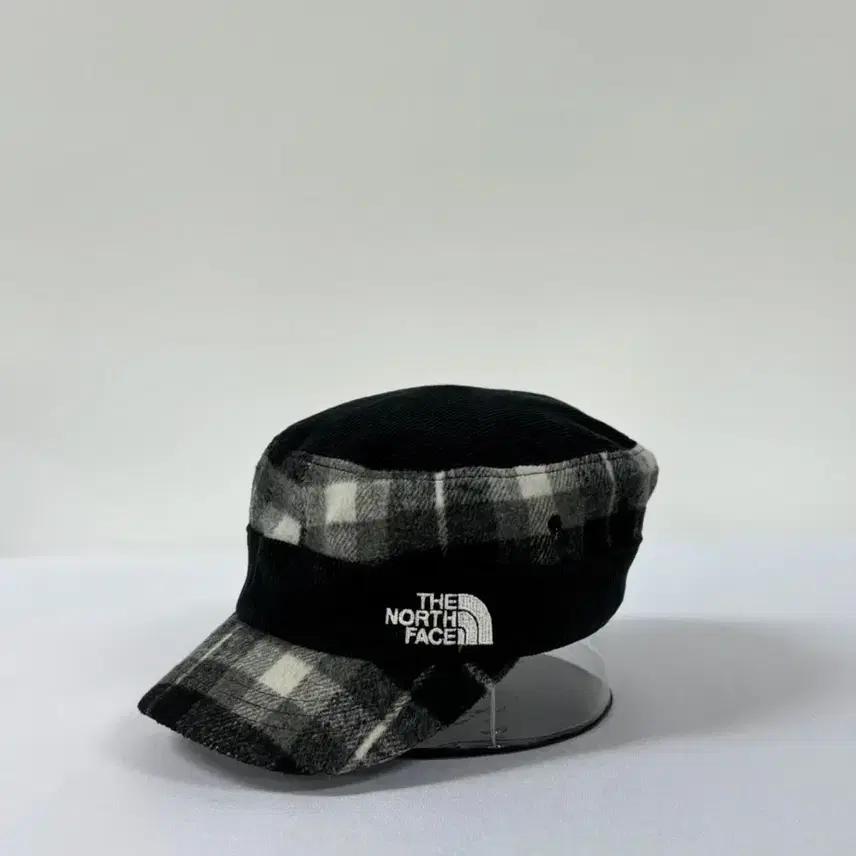 노스페이스 체크 모직 볼캡 3