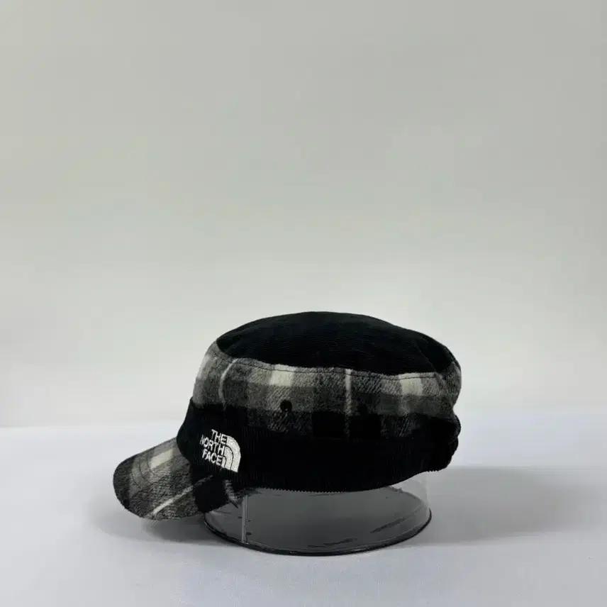 노스페이스 체크 모직 볼캡 4