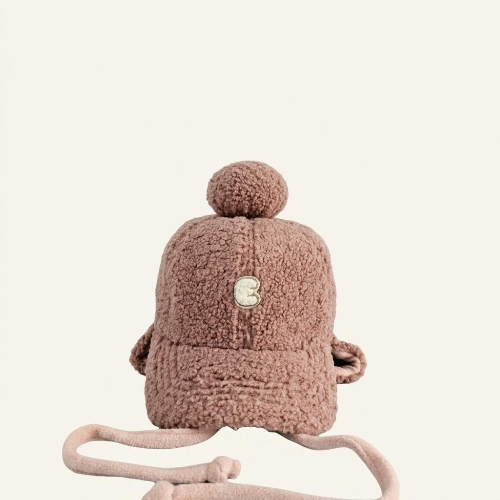 엘르 뽀글이퍼 귀달이 캡 모자 1