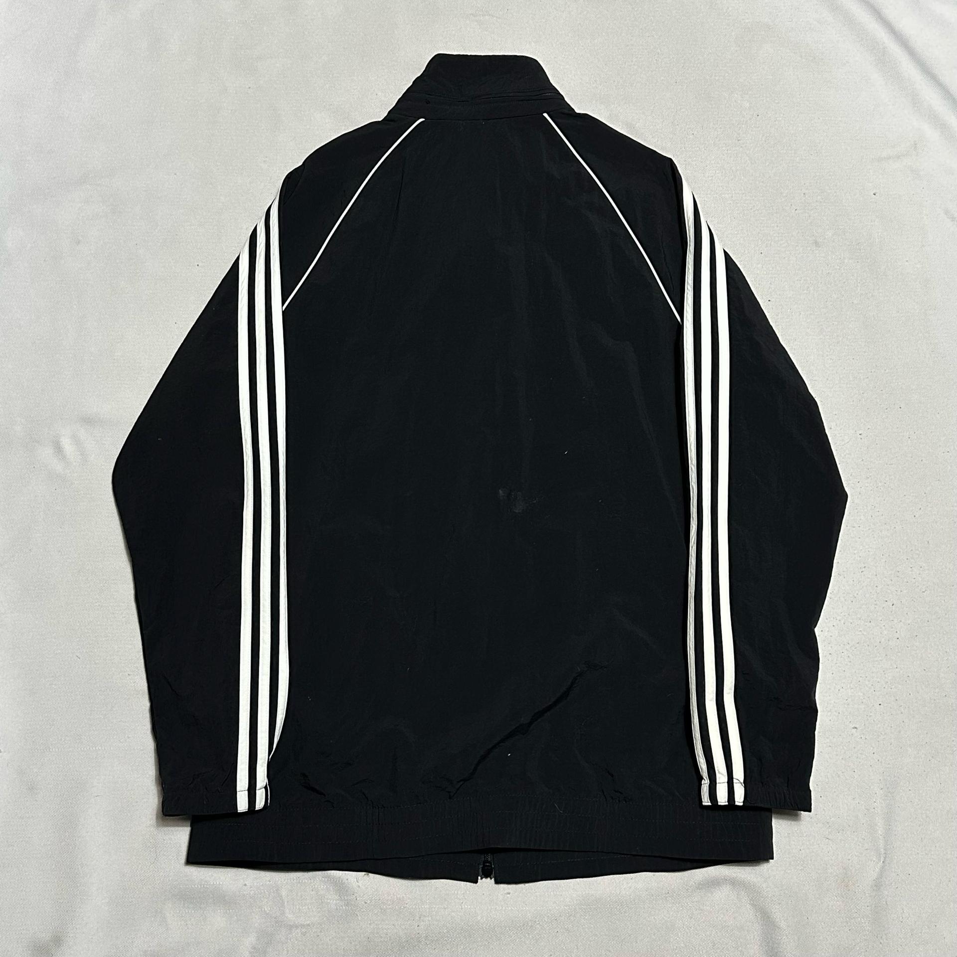 3XL 아디다스 유로파 내장후드 블랙 우븐 바람막이 4