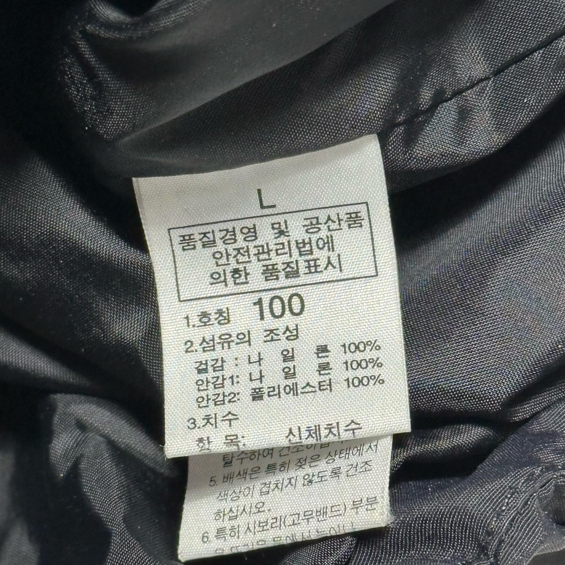 100 노스페이스 블랙 바람막이 6