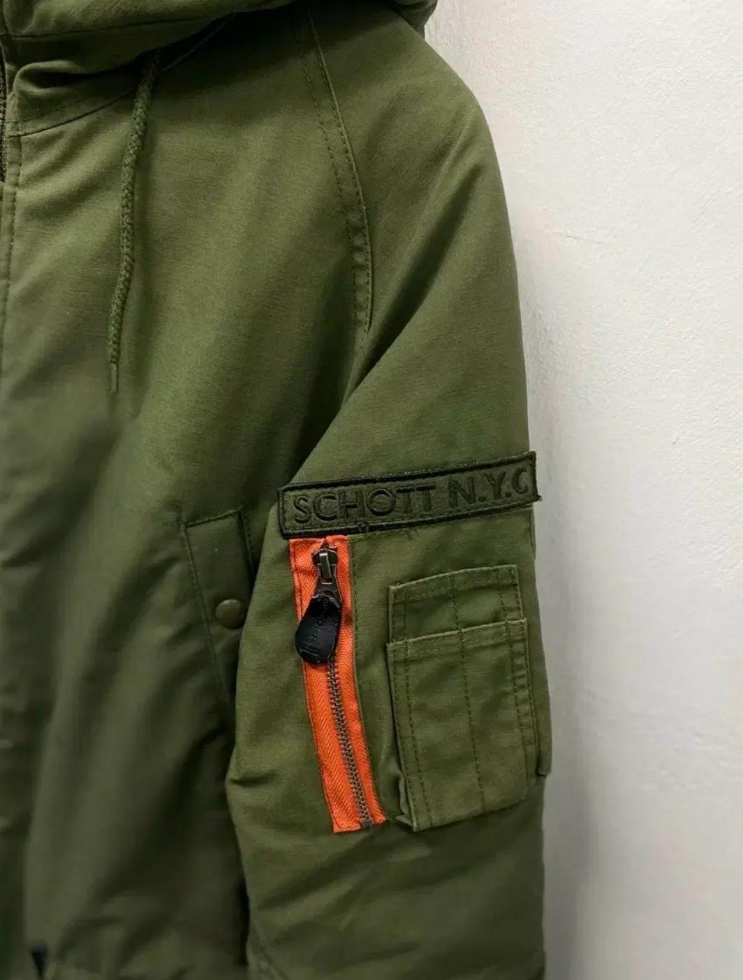 쇼트 Schott NYC 야상 패딩 L 7