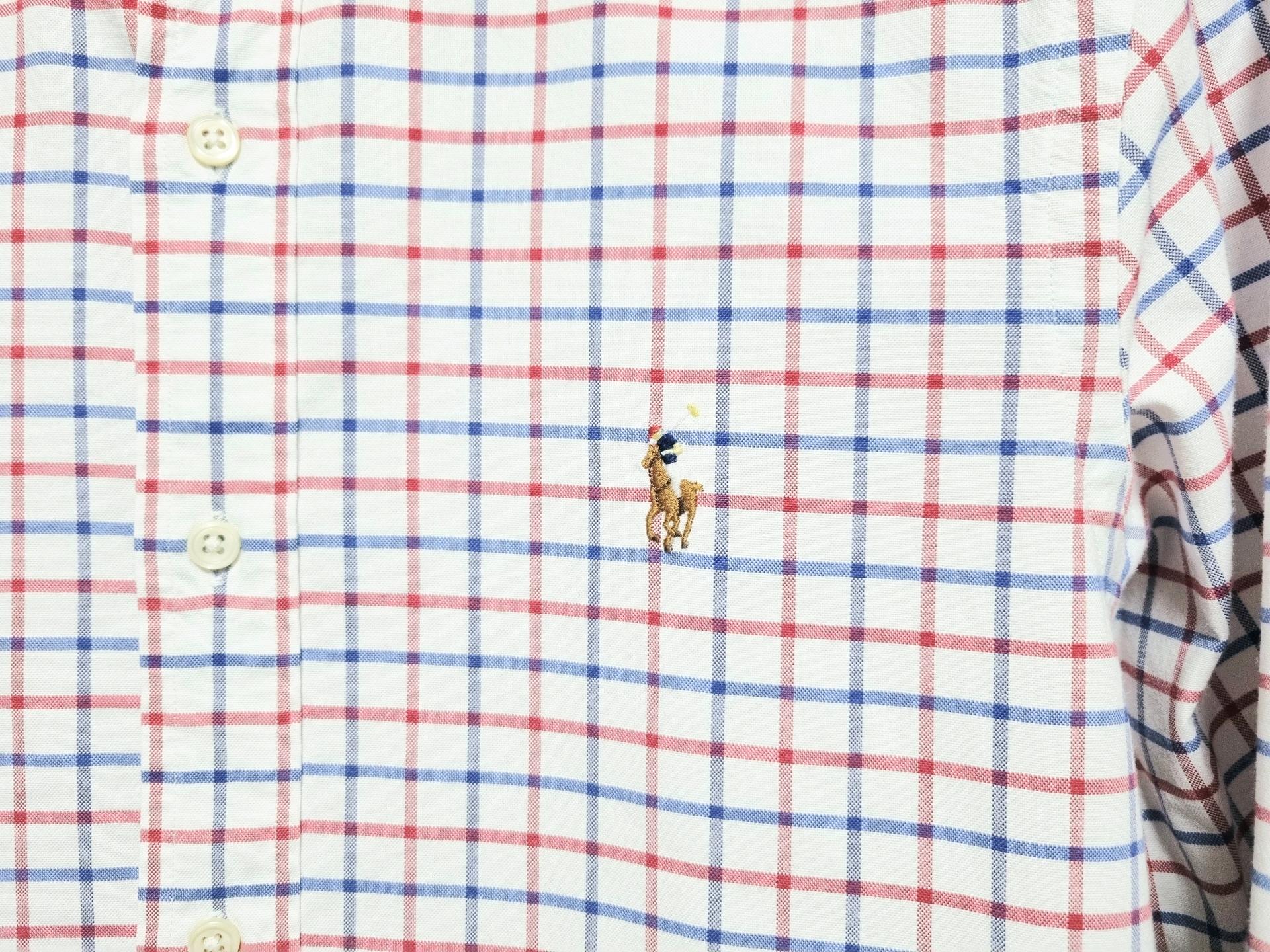 남성 POLO 폴로 랄프로렌 옥스포드 옥스퍼드 긴팔 체크 패턴 남방 셔츠 5