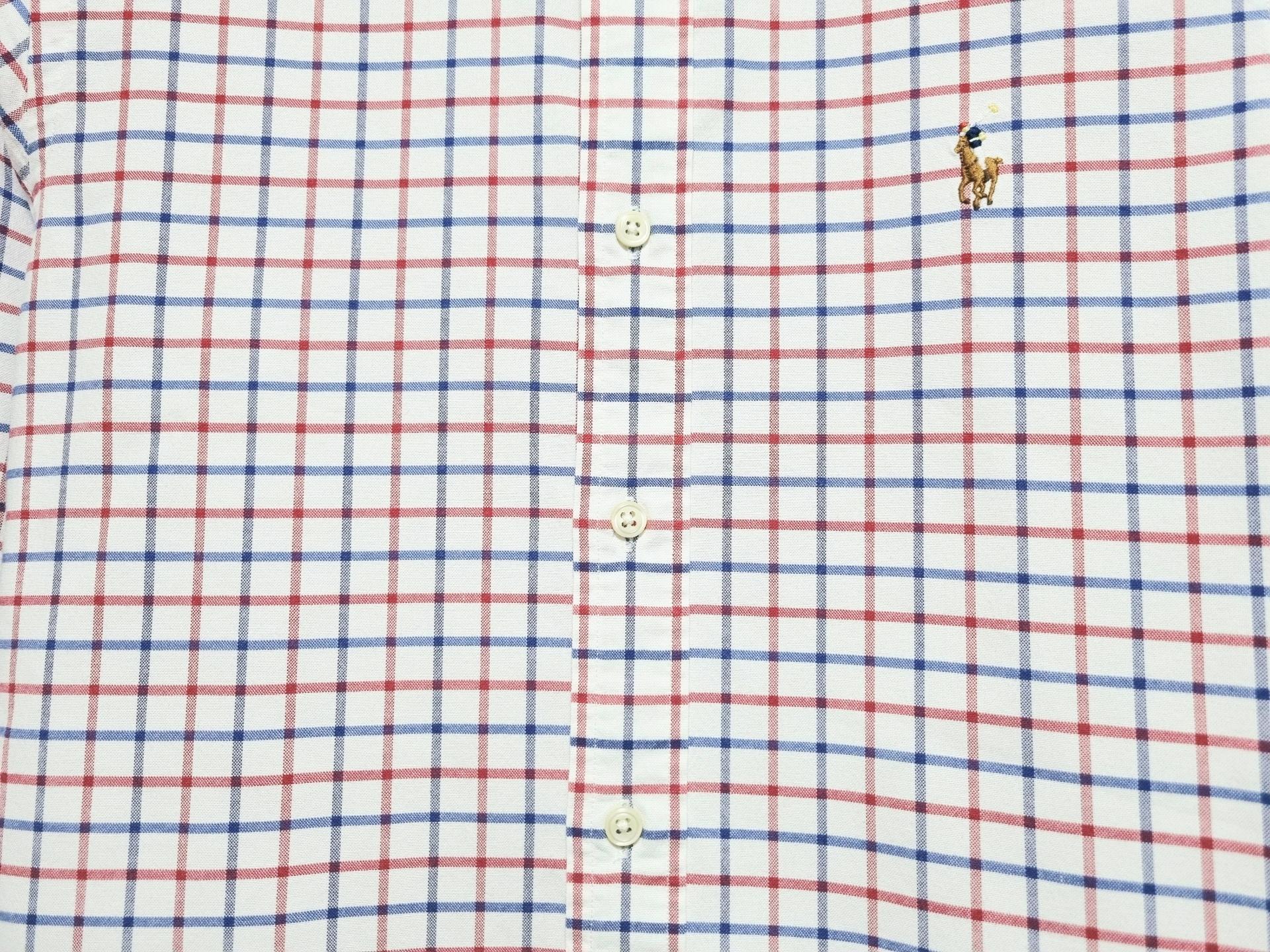 남성 POLO 폴로 랄프로렌 옥스포드 옥스퍼드 긴팔 체크 패턴 남방 셔츠 8