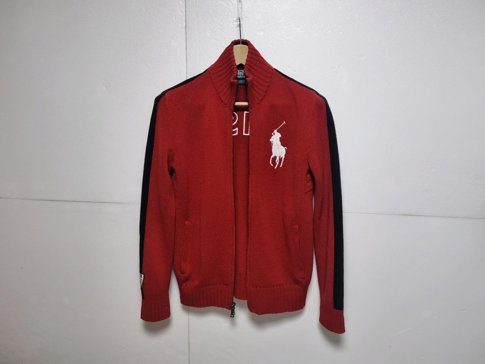 남성 POLO 폴로 랄프로렌 빅포니 스위스 램스 울 WOOL 니트 집업 2
