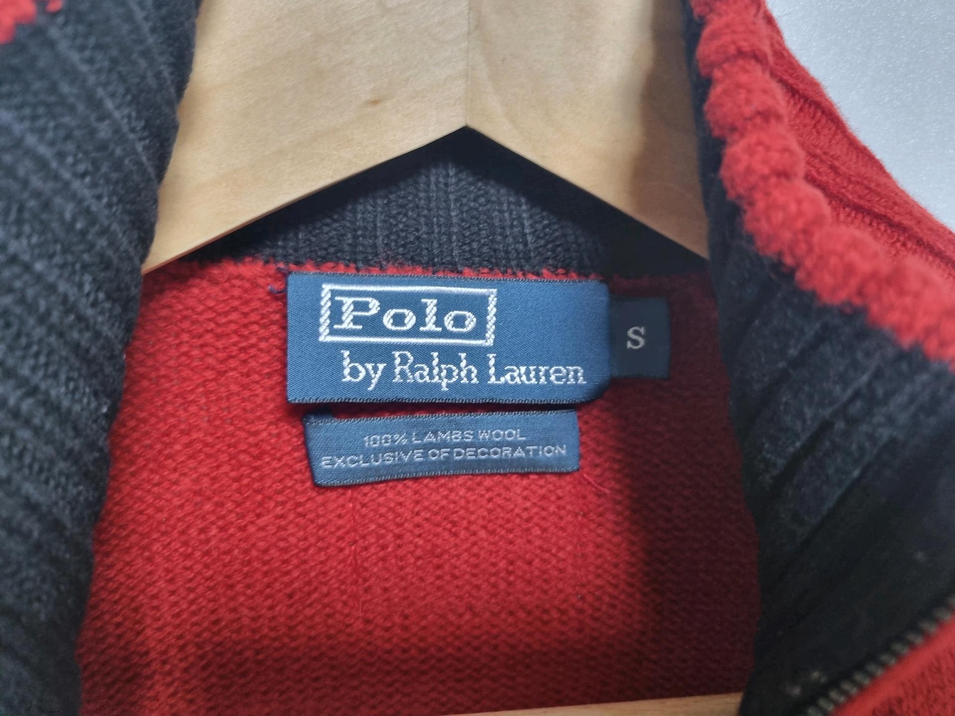 남성 POLO 폴로 랄프로렌 빅포니 스위스 램스 울 WOOL 니트 집업 9