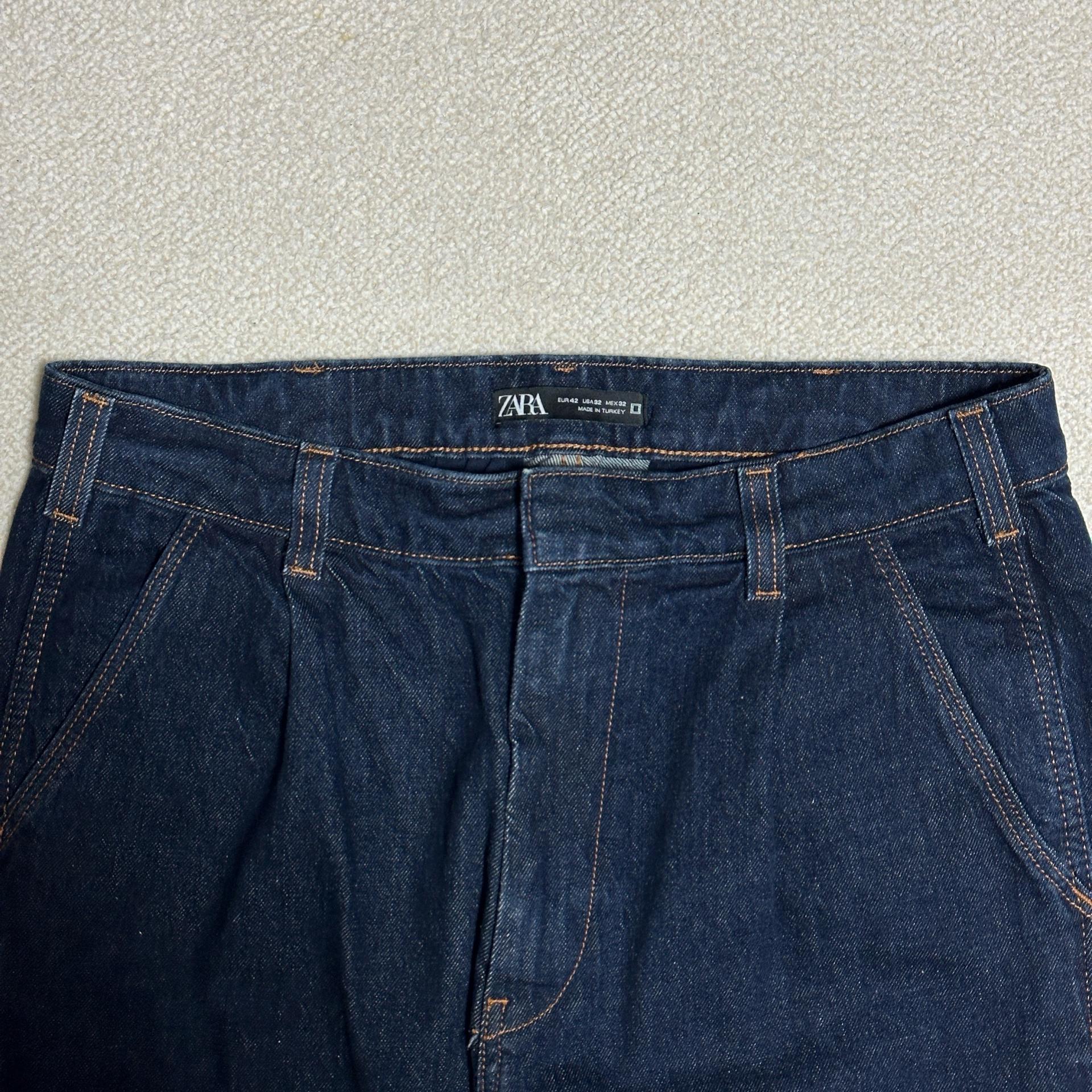 자라 테이퍼드 데님 팬츠 4
