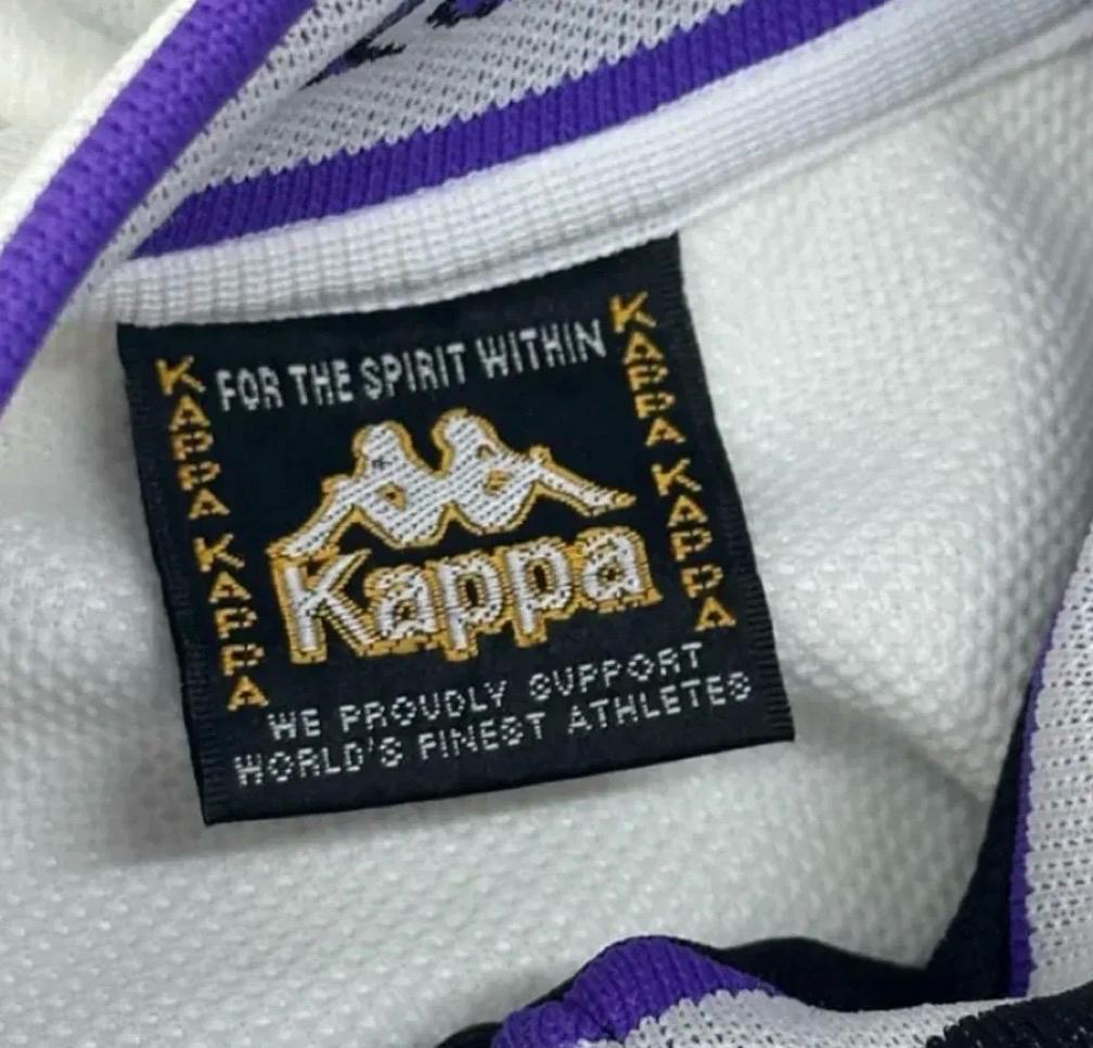 일본 카파 kappa 고프코어 Y2K 퍼플라인 레이싱 져지 집업 6