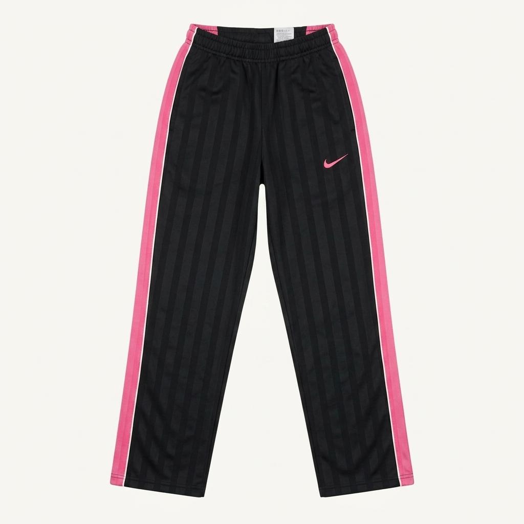 나이키 핑크라인 Y2K 올드스쿨 트레이닝 블랙 와이드바지  1