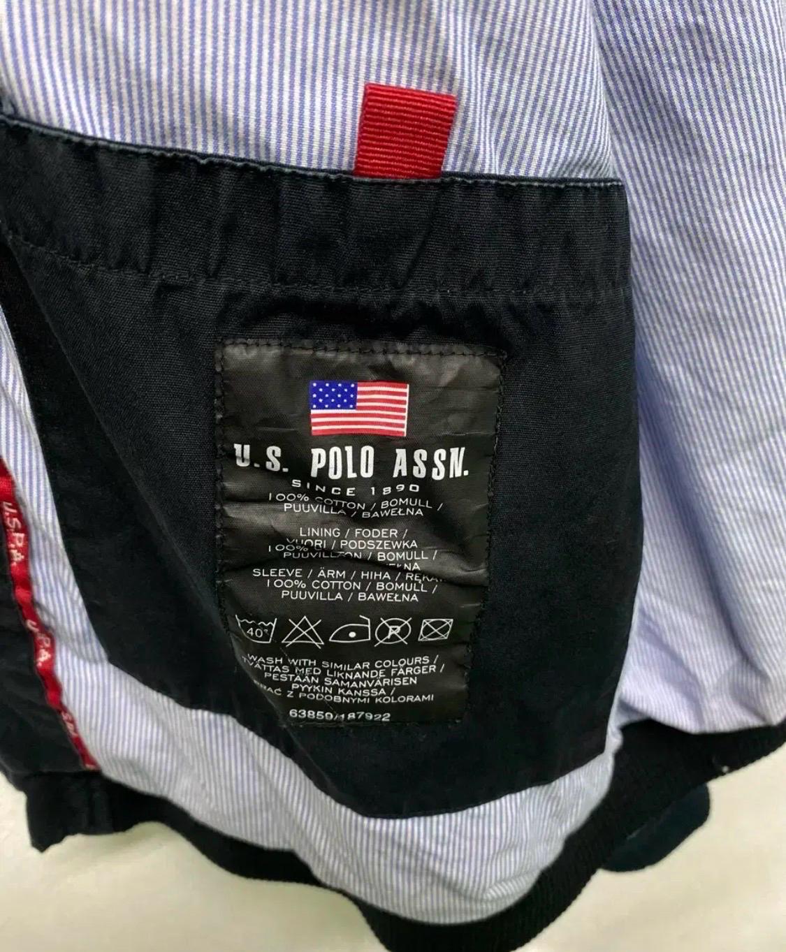 U.S.POLO ASSN. 블루종 점퍼 L-XL 8