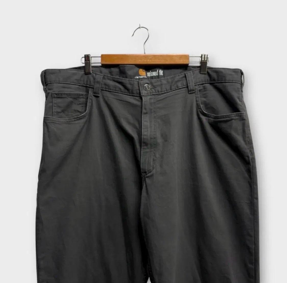 칼하트 Carhartt 심플 코튼 팬츠-40X32 3