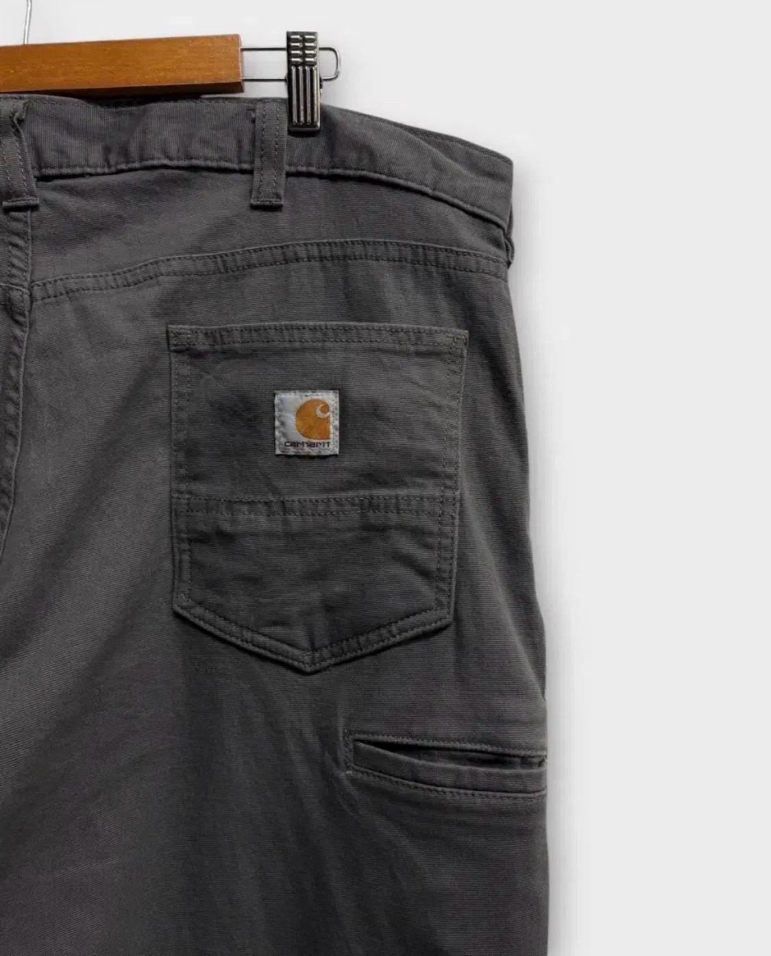 칼하트 Carhartt 심플 코튼 팬츠-40X32 6