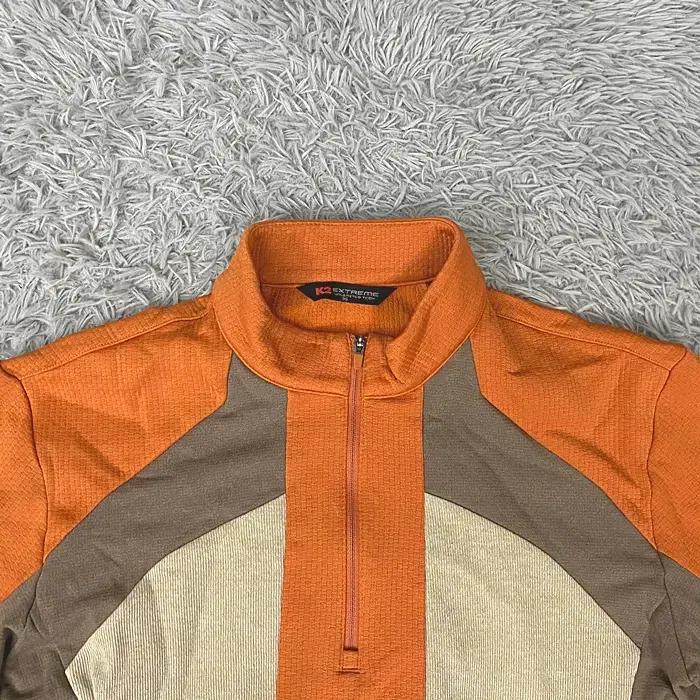 K2 긴팔 약기모 반집업 티셔츠 95 4