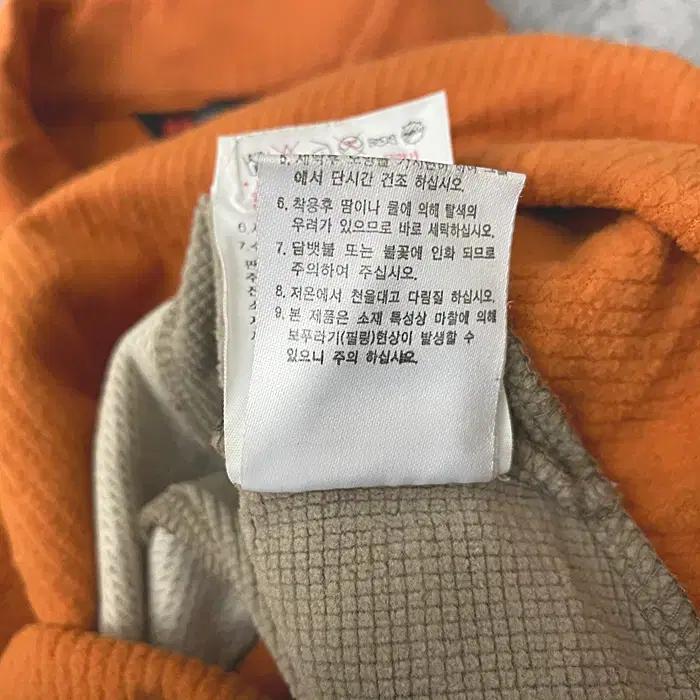 K2 긴팔 약기모 반집업 티셔츠 95 3