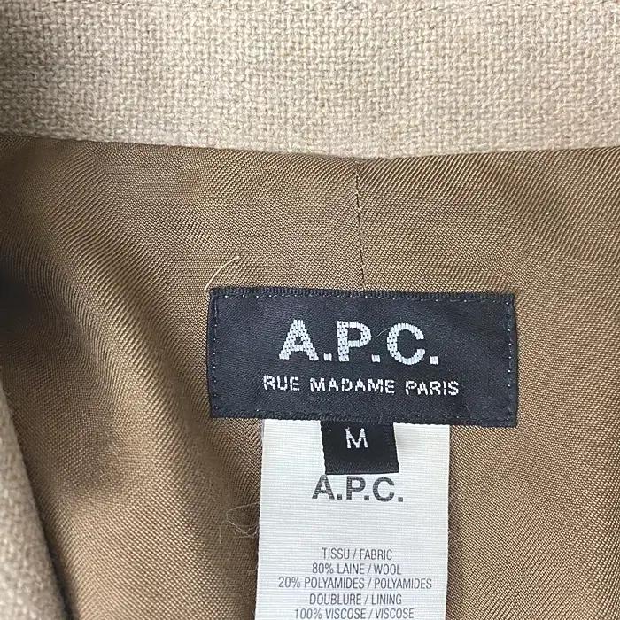 APC 추동 코트 M 6
