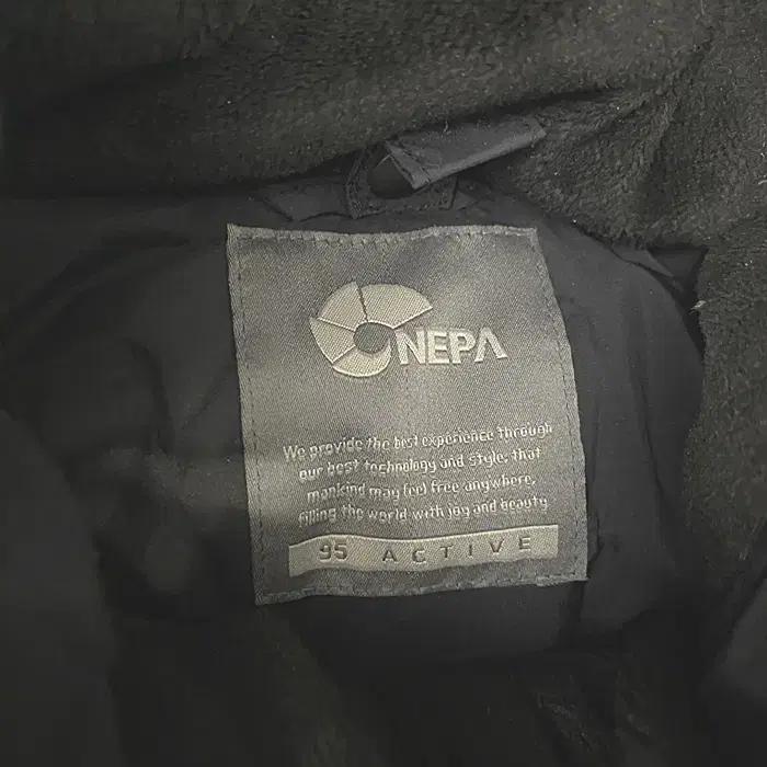 네파 거위털 롱 패딩 점퍼 후드탈착 95 10