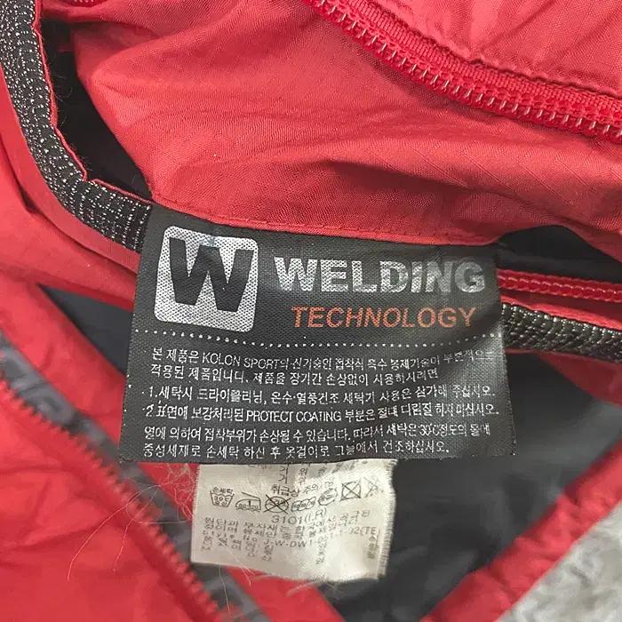 코오롱스포츠 거위털 패딩 점퍼 후드탈착 95 7