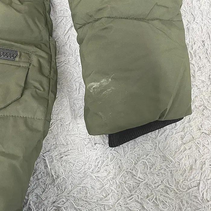 아이더 오리털 롱 패딩 점퍼 라쿤털 M 8