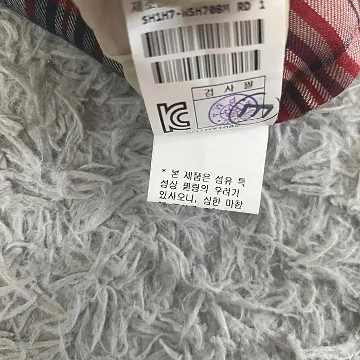 시스템 긴팔 체크 셔츠 95 9