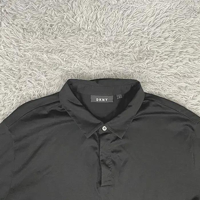 DKNY 반팔 카라넥 티셔츠 L 3