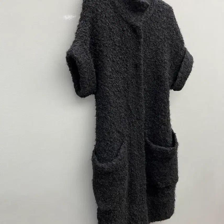 구호 블랙 부클레 가디건 롱자켓 3