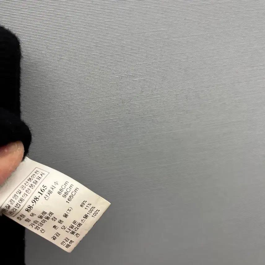 한섬 시스템 블랙 모직 자켓 10