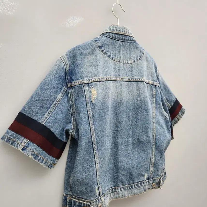 MSGM 데님 반팔 자켓 6