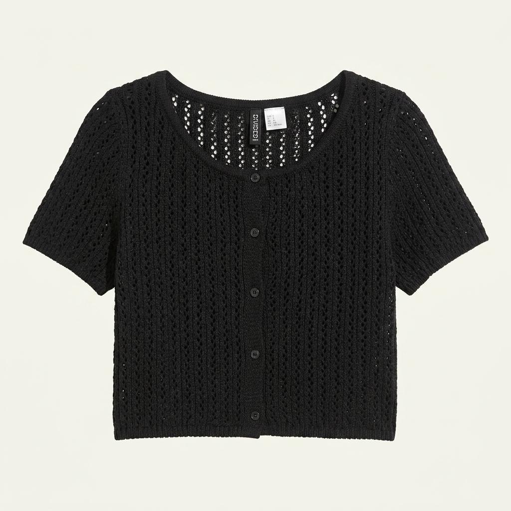 h&m 반팔니트가디건 1