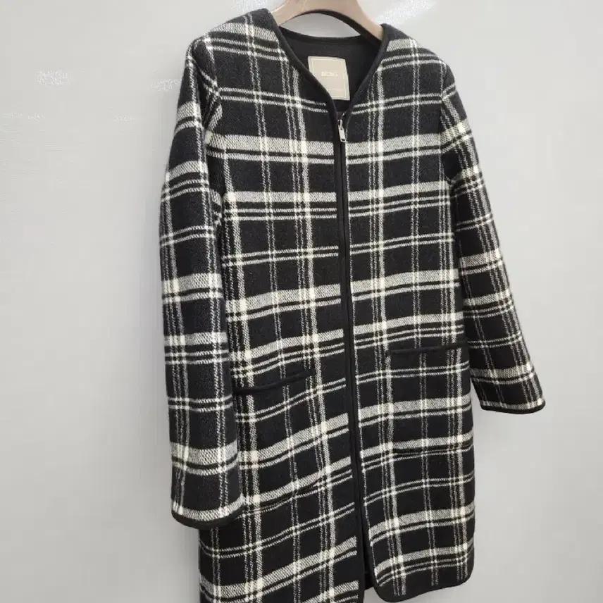 BCBG 2021식 체크 롱자켓 5