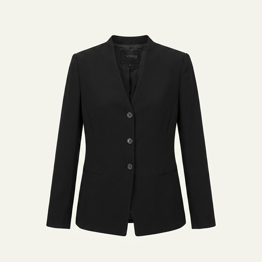 MICHAA 미샤 노카라 블랙 자켓 1