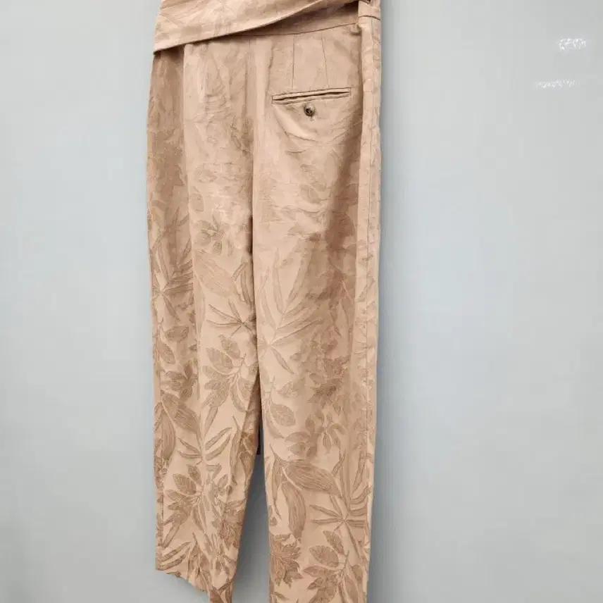 겐조 패턴 벨트 팬츠 4