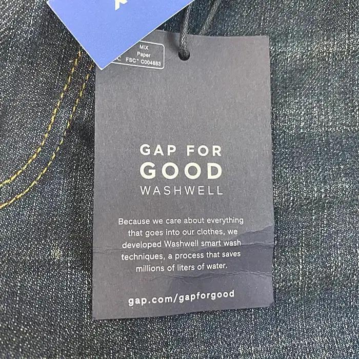 GAP 청 데님 바지 허리34인치 새상품 10