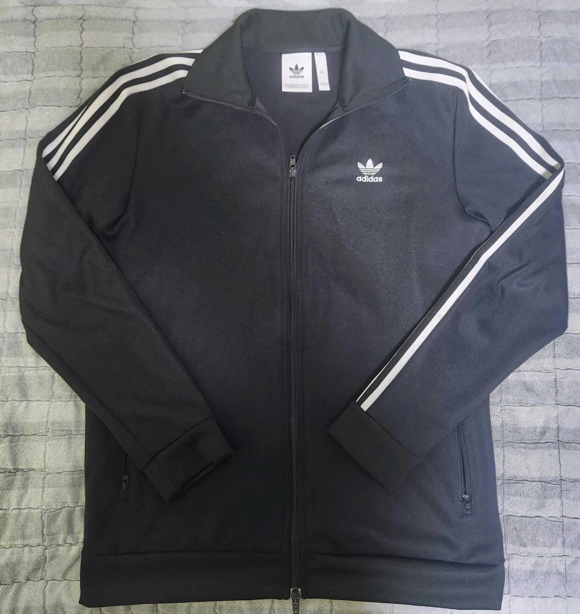 아디다스 베켄바우어 트랙탑 블랙 2XL 2