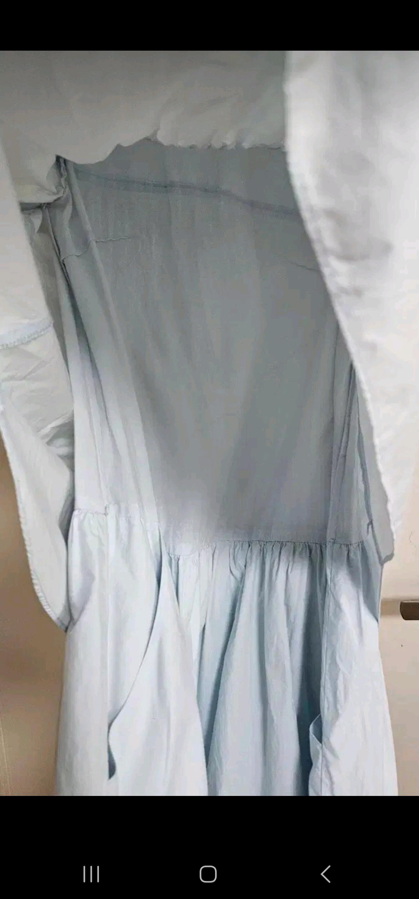 오즈세컨 민소매 원피스겸 롱티  4