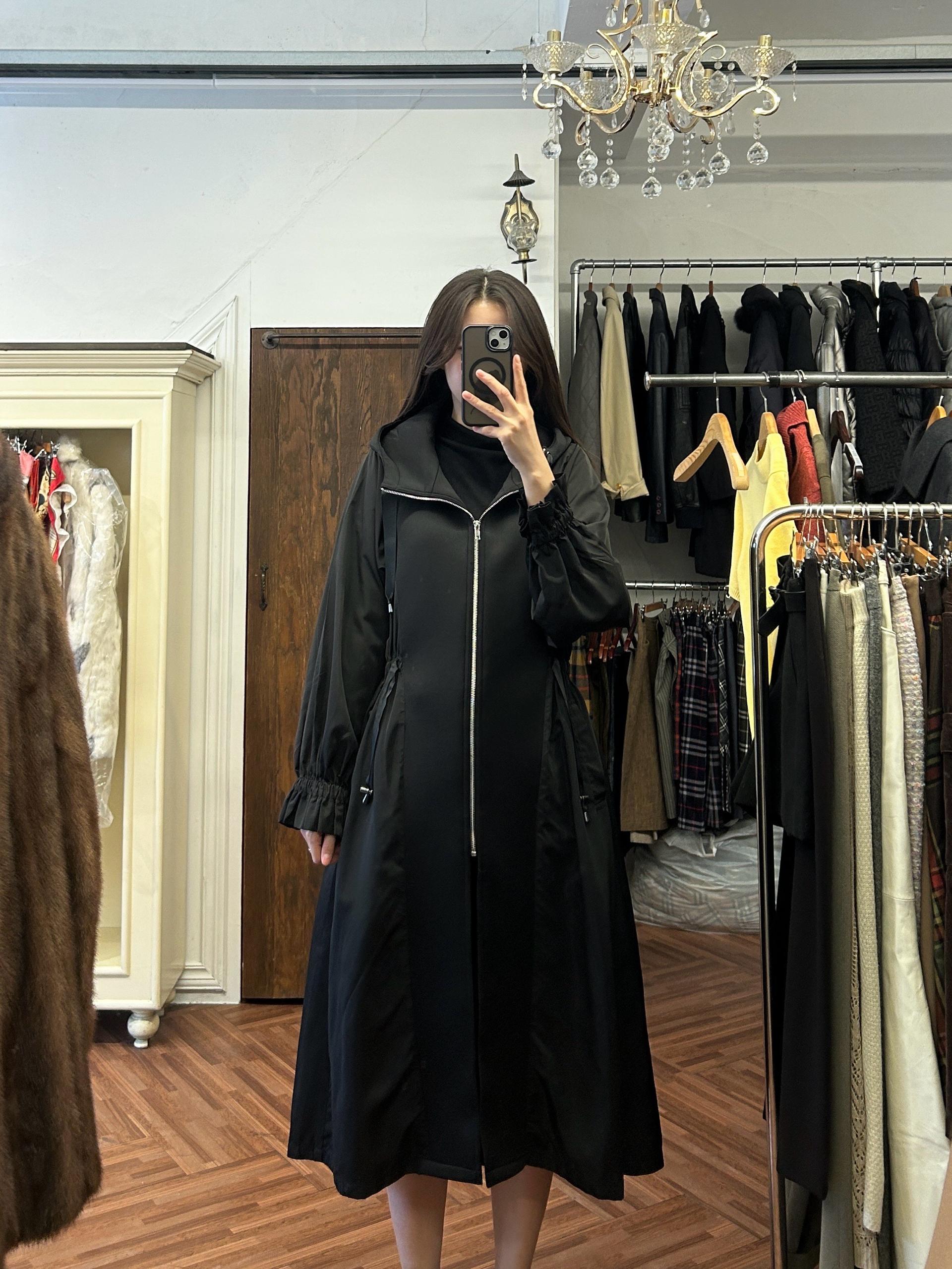 스피치오 정품 블랙 후드코트 10