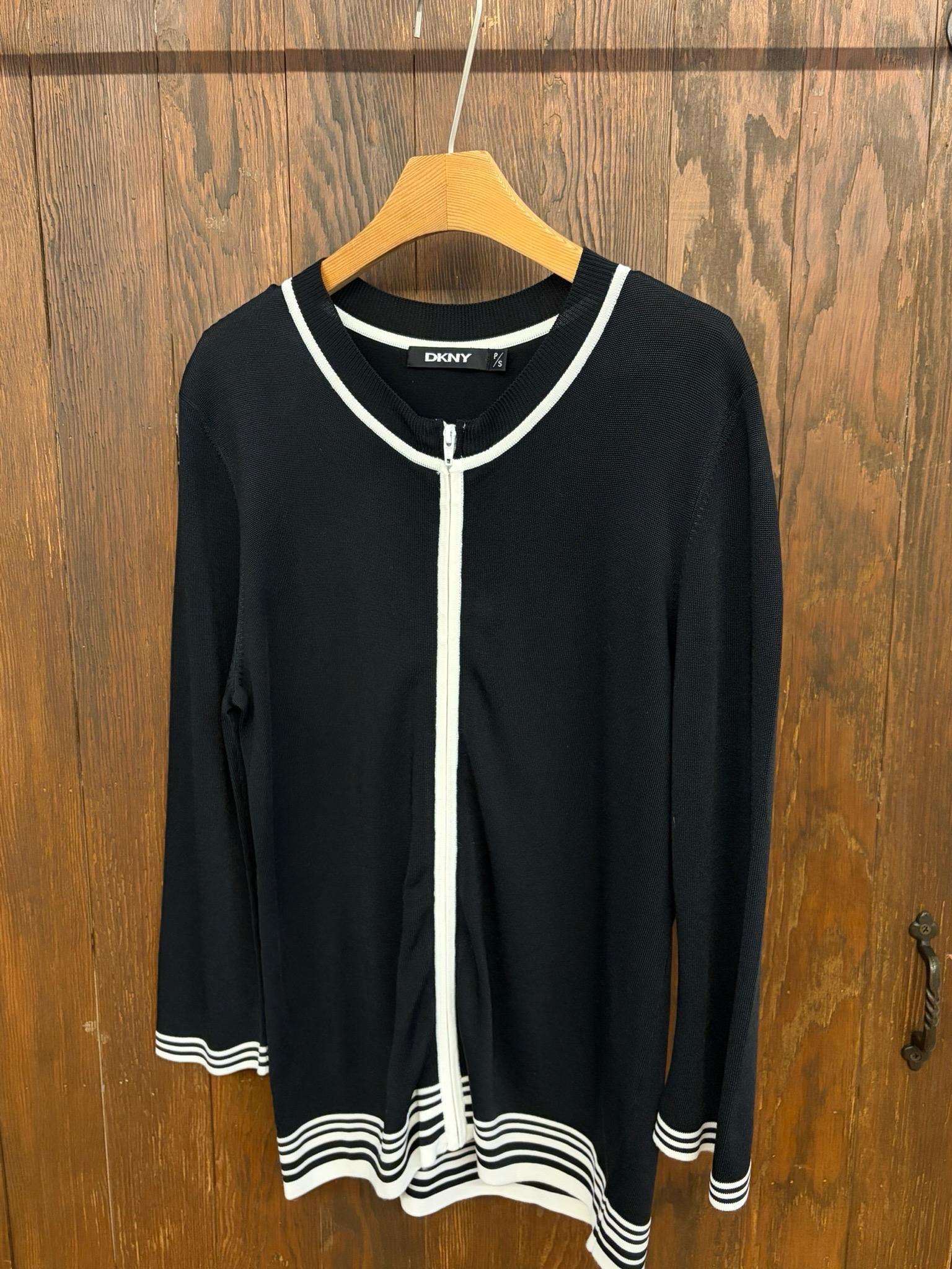 dkny 정품 블랙 집업가디건 3