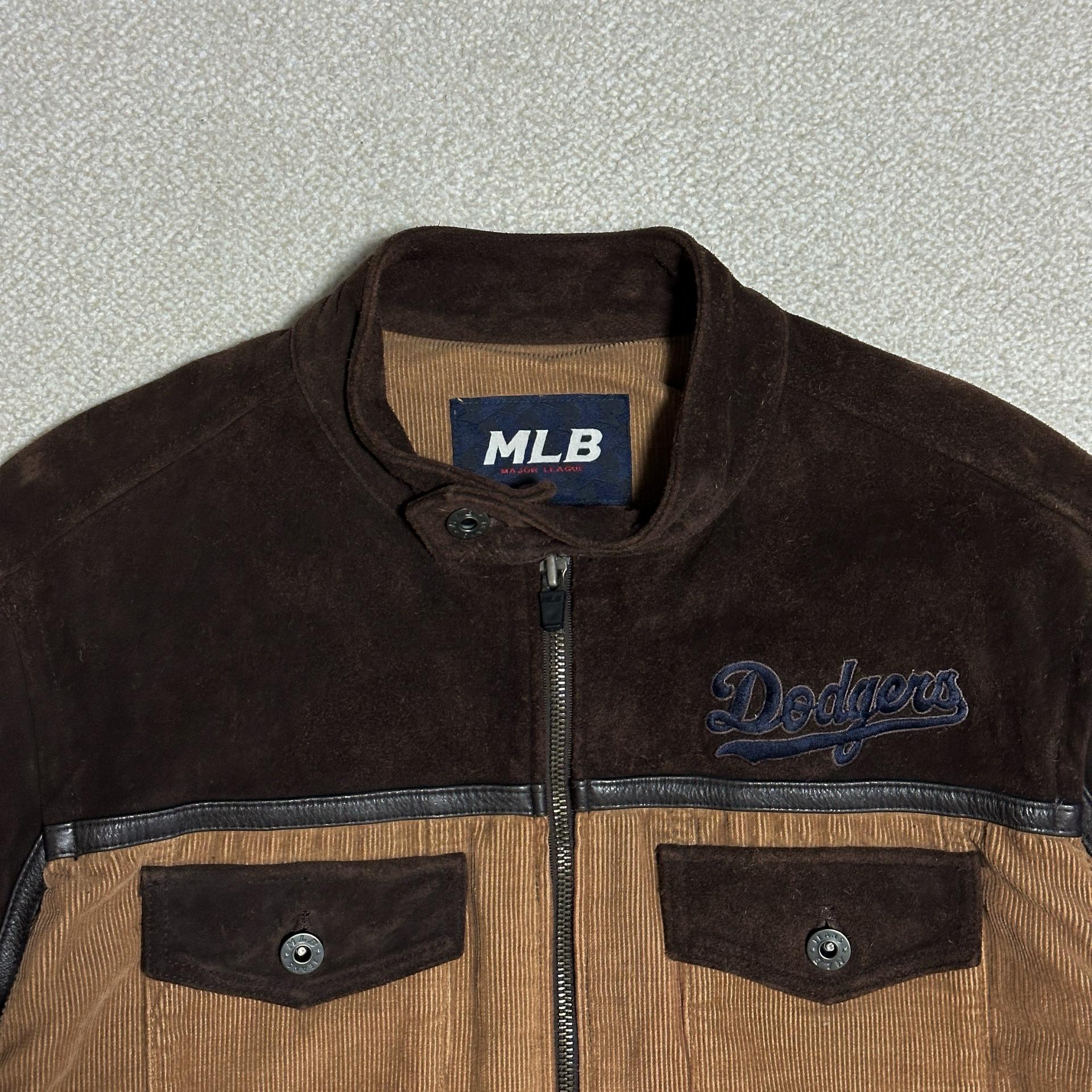MLB LA다저스 코듀로이 가죽자켓 5