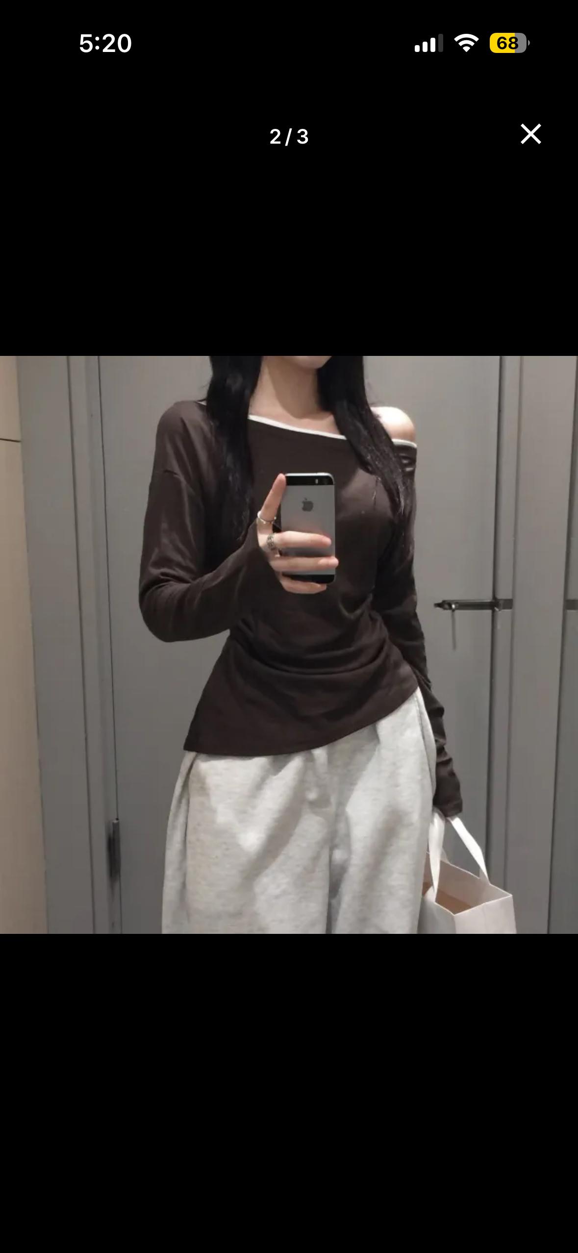 브라운 오프숄더 4