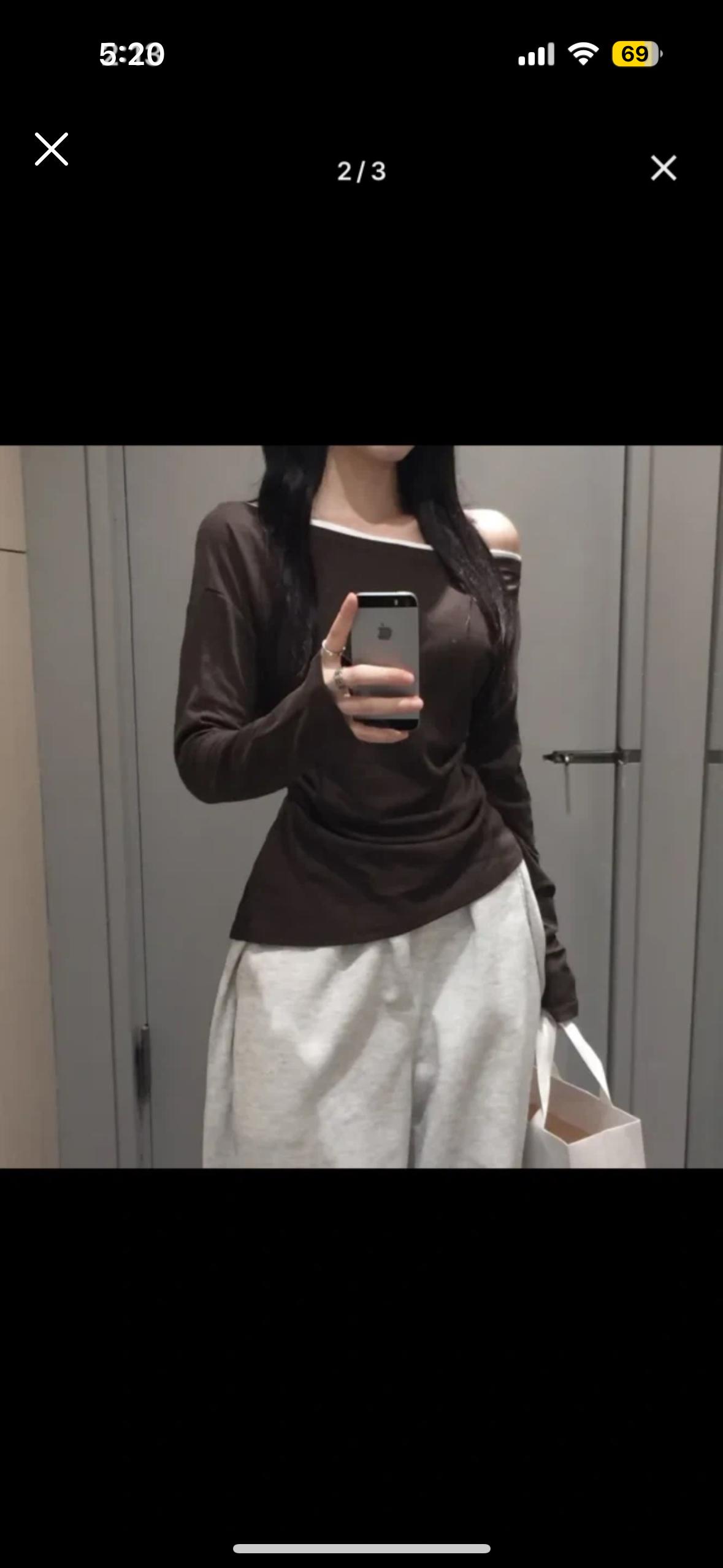 브라운 오프숄더 2