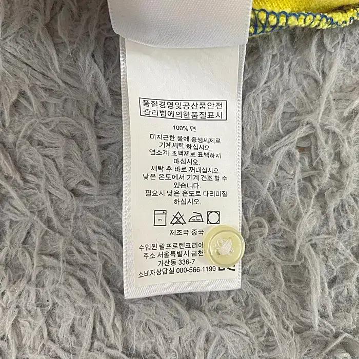 폴로랄프로렌 반팔 카라넥 티셔츠 M 10