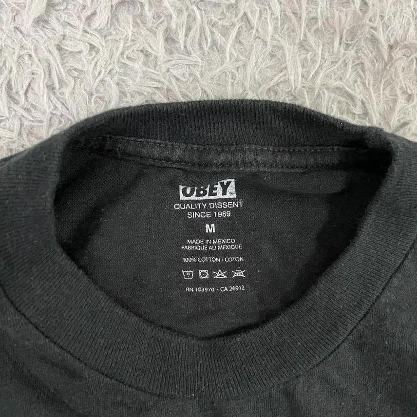오베이 반팔 라운드넥 티셔츠 M 8