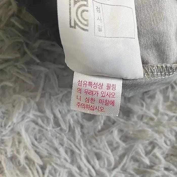밀레 긴팔 반집업 티셔츠 쿨원단 95 9