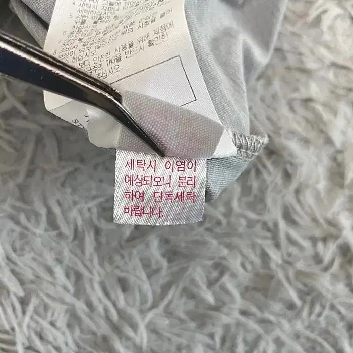 밀레 긴팔 반집업 티셔츠 쿨원단 95 10