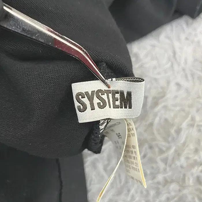 시스템 반팔 라운드넥 티셔츠 95 6