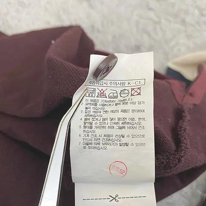 빈폴 긴팔 카라넥 티셔츠 M 8